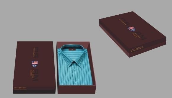 男士襯衫包裝盒設計圖3-廣州駿業包裝實業有限公司 男士襯衫包裝盒設計圖3